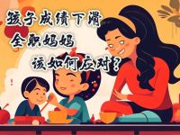 孩子成绩下滑 全职妈妈该如何应对？
